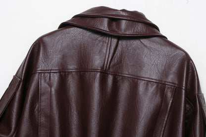 Tano Moto Leather Jacket