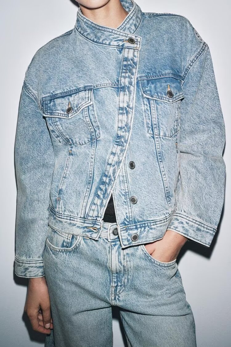 Sekou Double-Breasted Denim Jacket