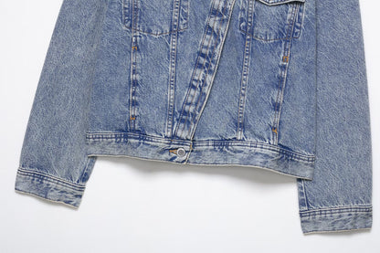 Sekou Double-Breasted Denim Jacket