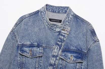 Sekou Double-Breasted Denim Jacket