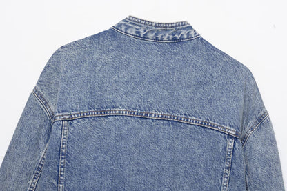 Sekou Double-Breasted Denim Jacket