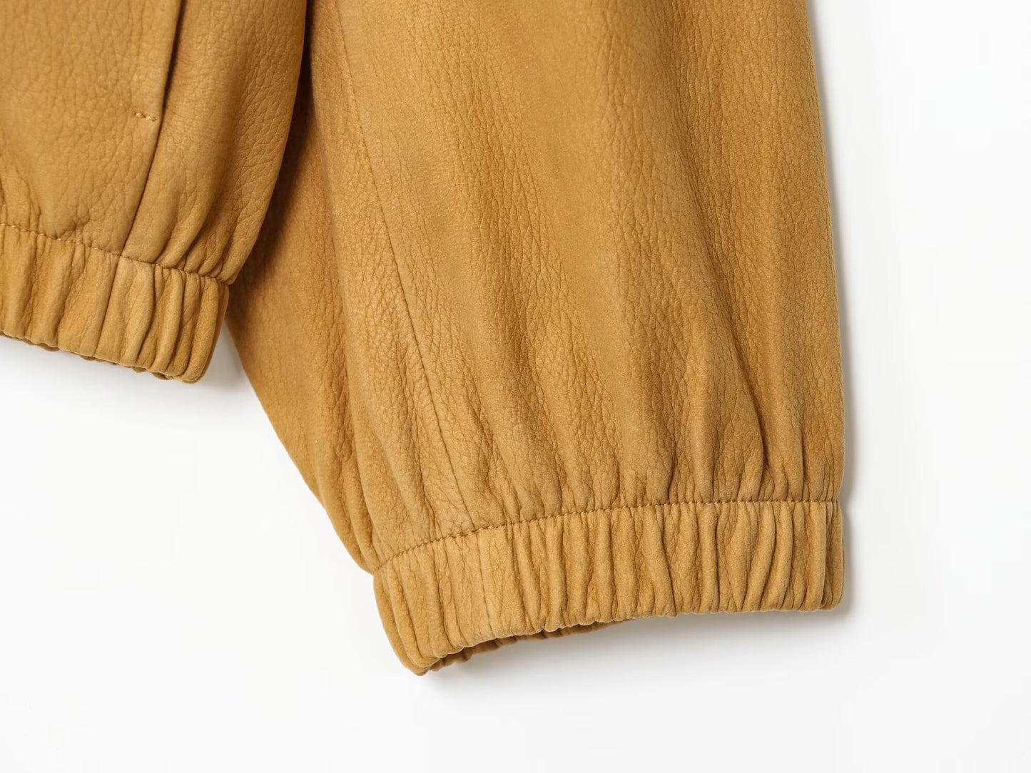 Zahira All-Match Leather Bomber Jacket