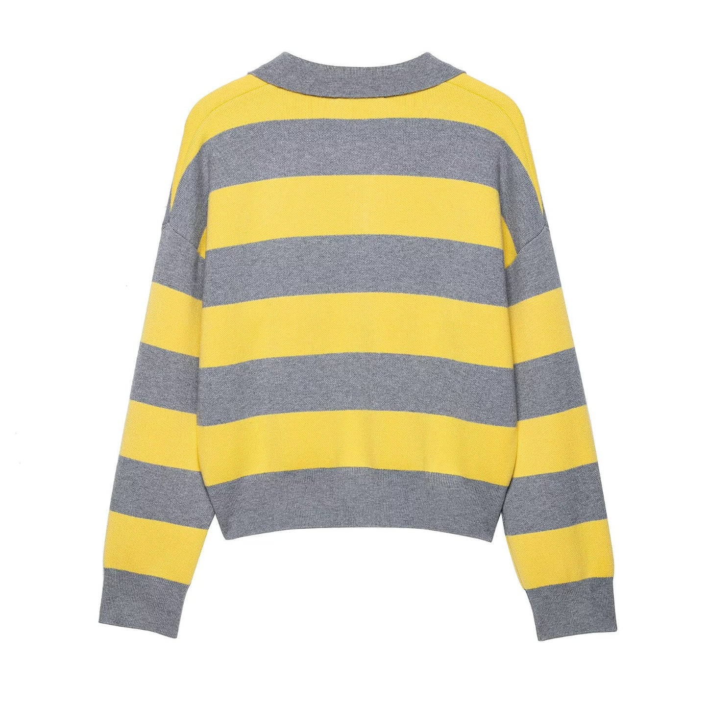 Liora Striped Polo Sweater