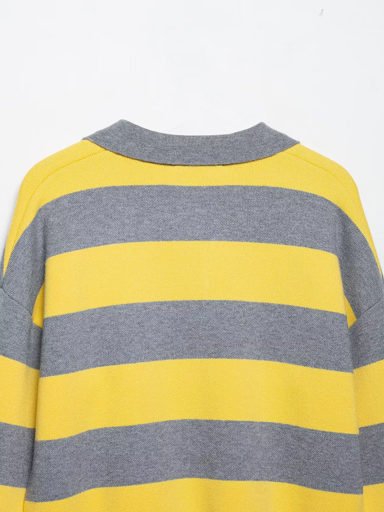 Liora Striped Polo Sweater