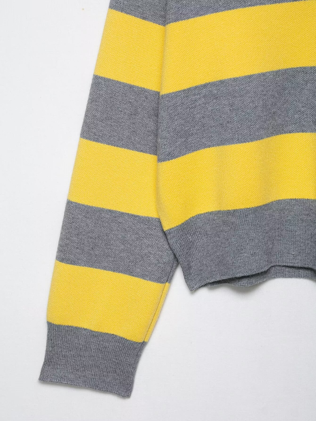 Liora Striped Polo Sweater