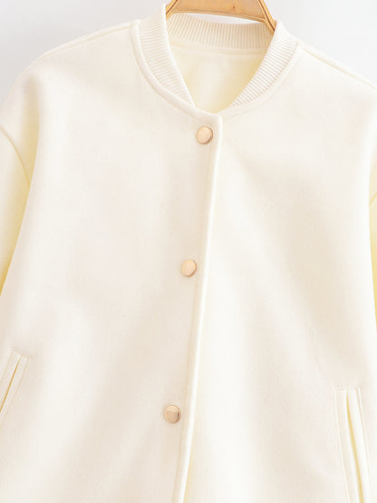 Tayari Stand-Collar Bomber Jacket