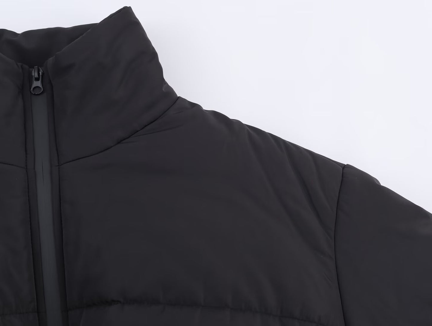 Manteau en coton Winter Grace à col montant