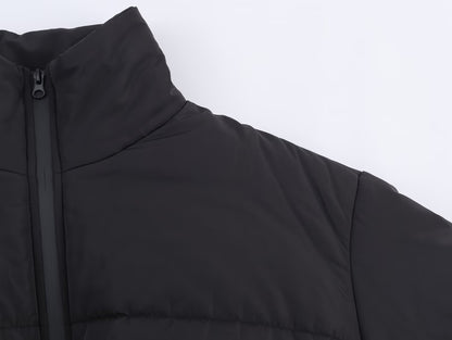 Manteau en coton Winter Grace à col montant