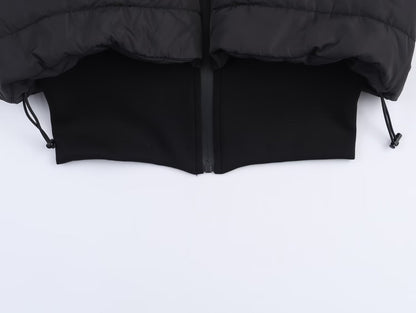 Manteau en coton Winter Grace à col montant