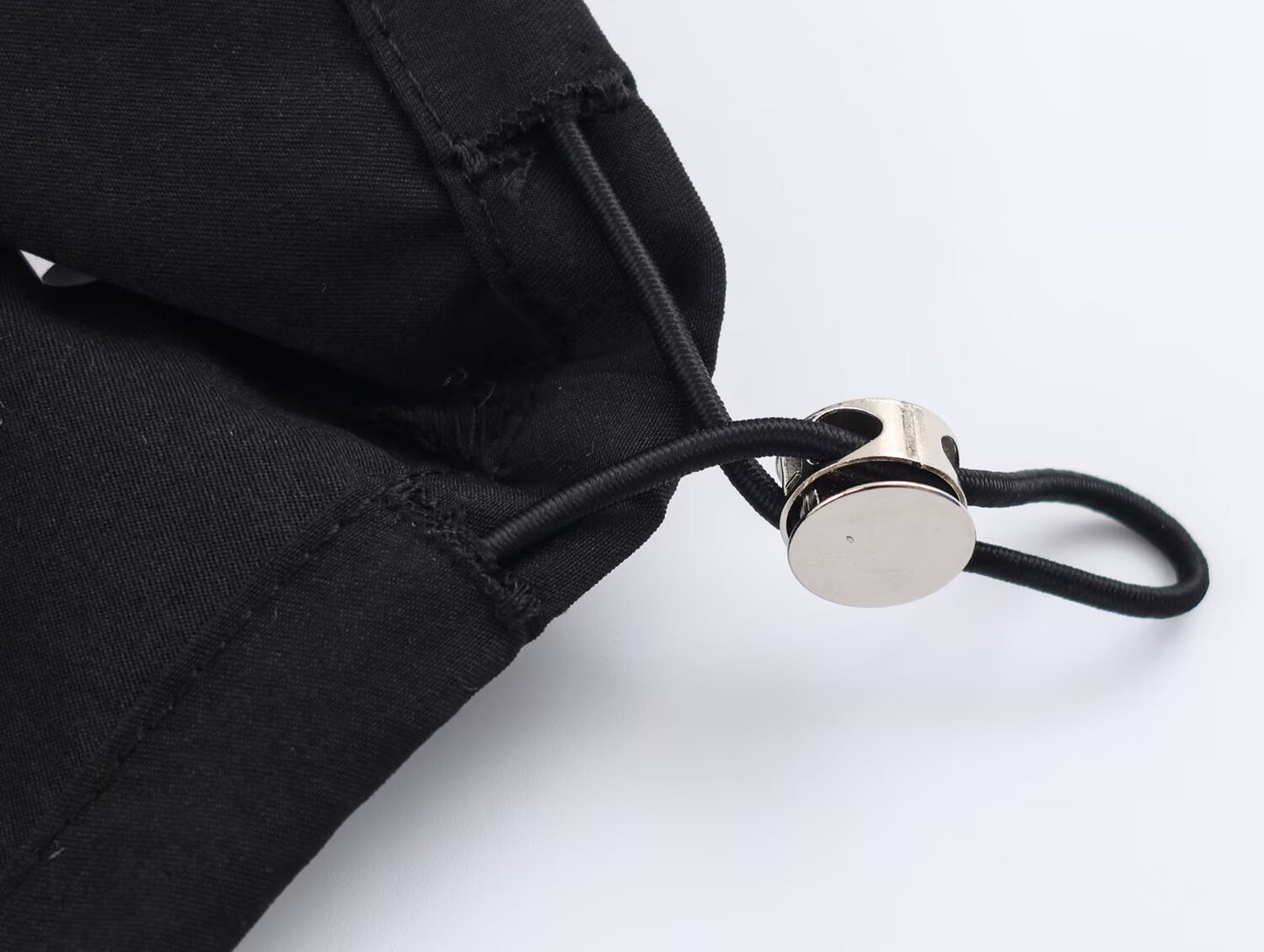 Autumn Elegance Stand Collar Puff Sleeve Jacket