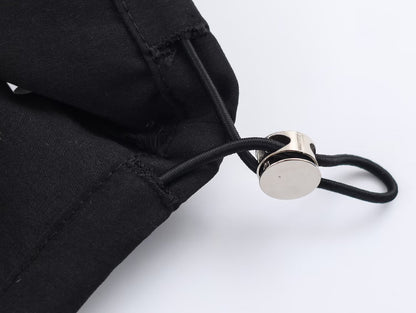 Autumn Elegance Stand Collar Puff Sleeve Jacket