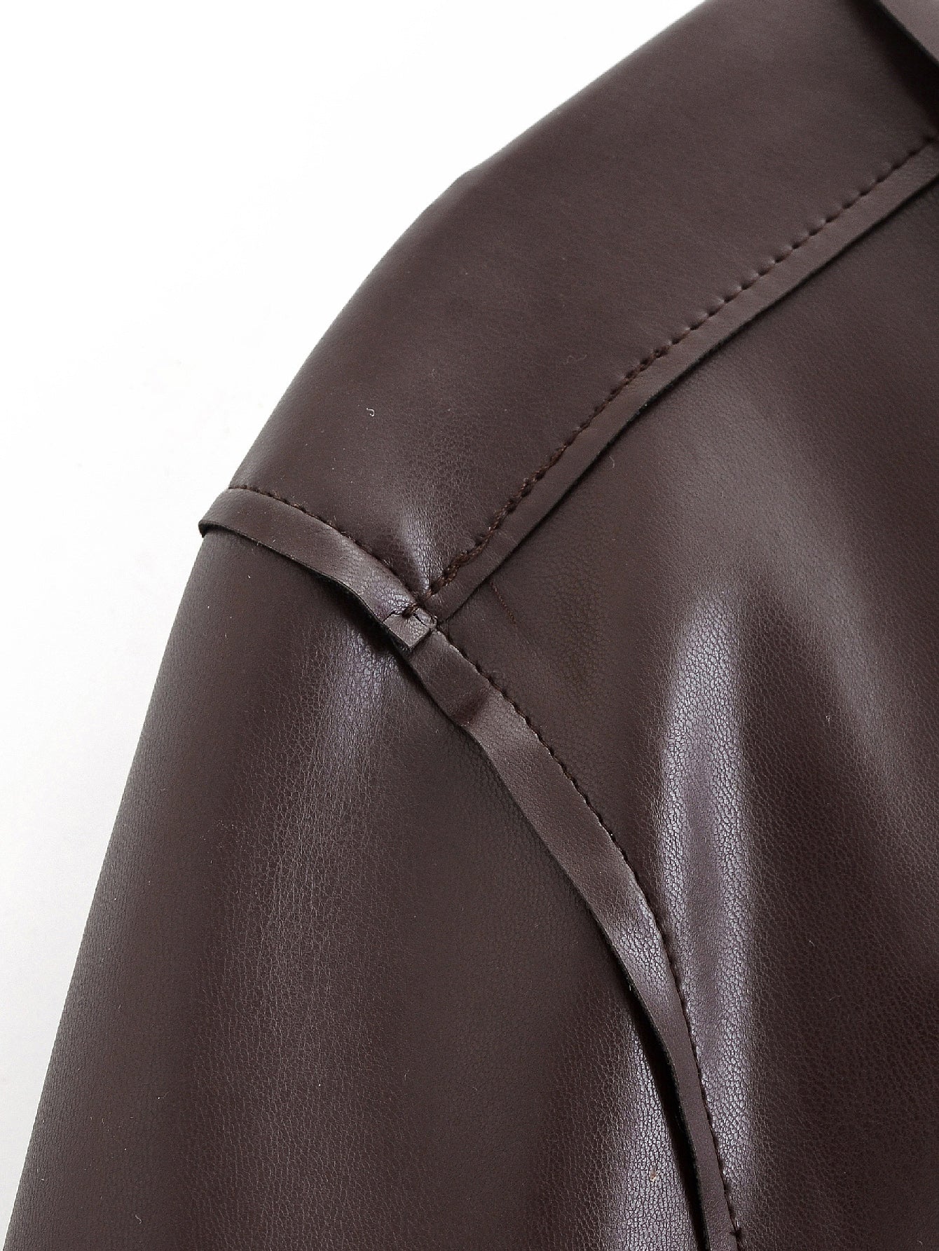 Zamira Faux Leather Short Jacket