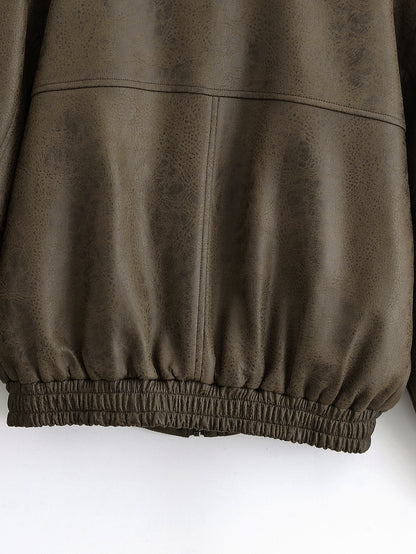 Velmira Fur Collar Detachable Jacket