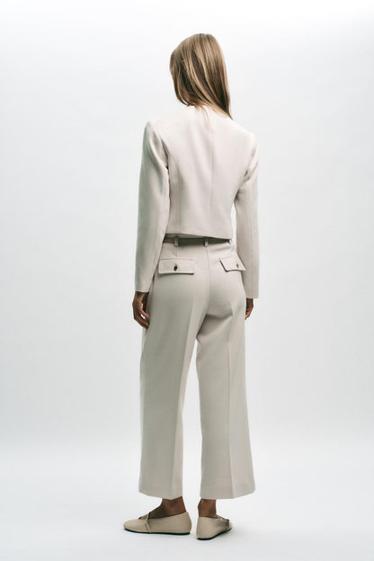 Zinara Double-Breasted Two-Piece Set