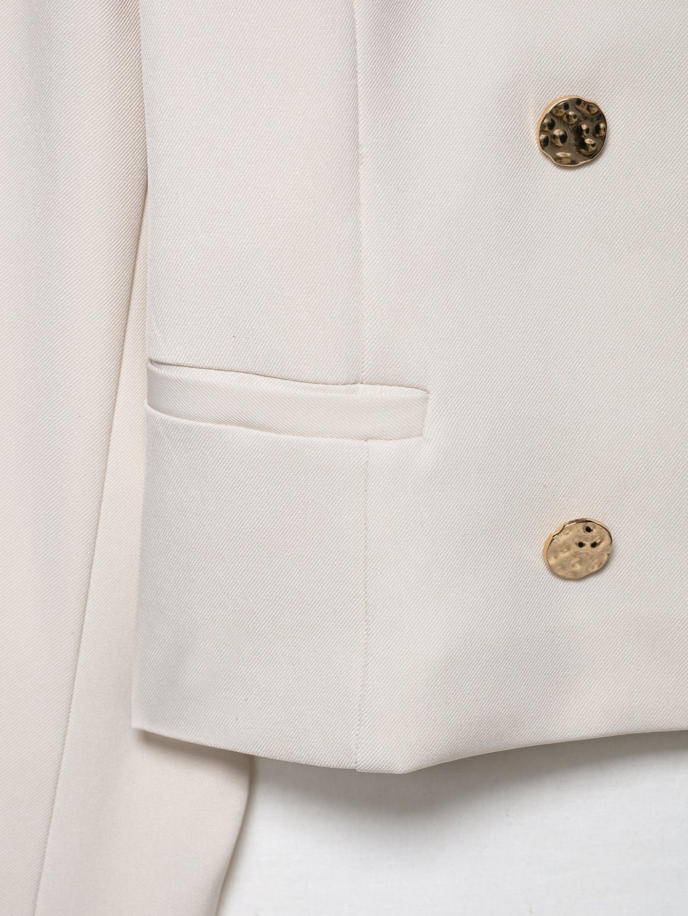 Zinara Double-Breasted Two-Piece Set