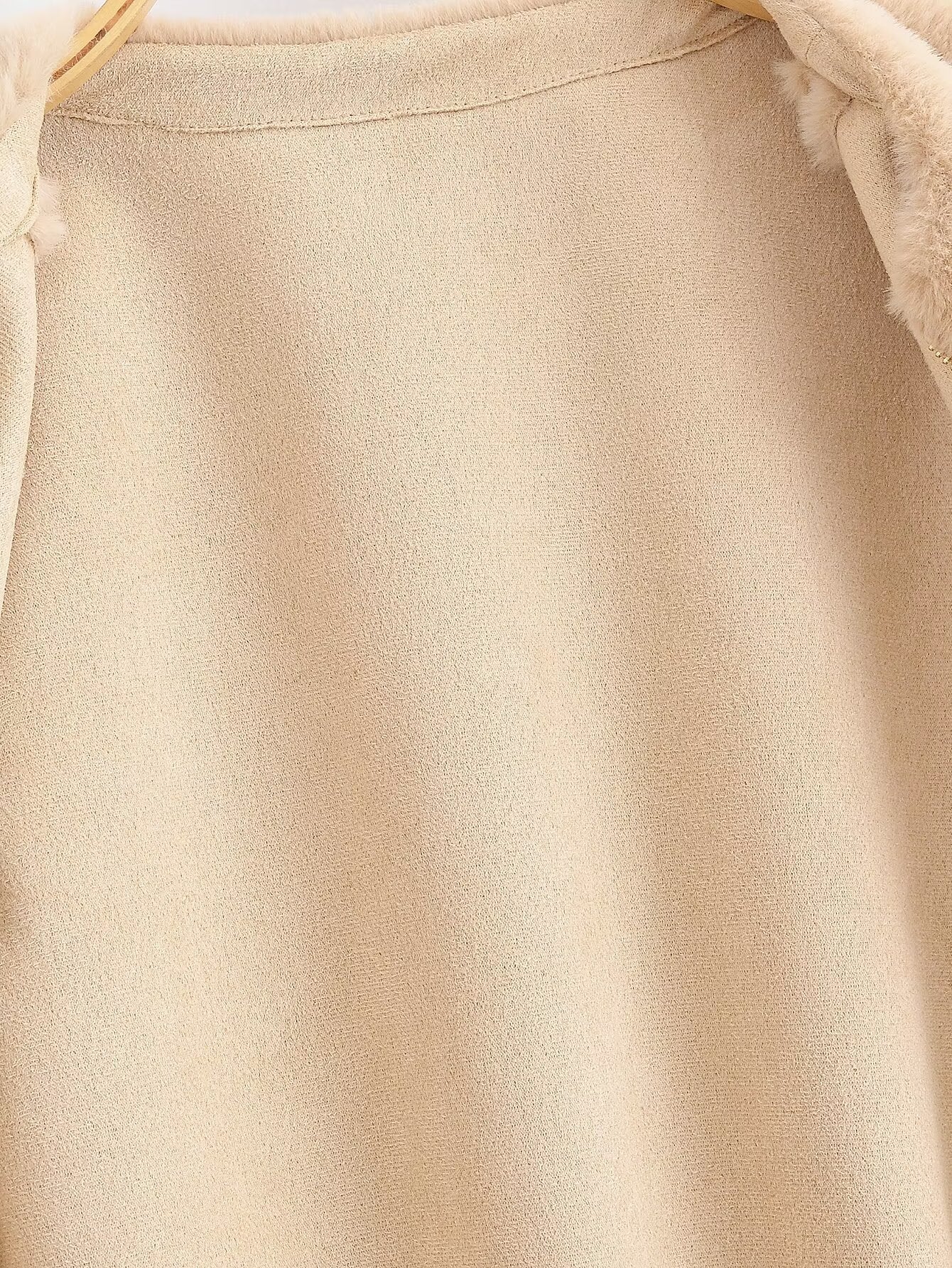 Women Clothing Furry Sleeveless Coat