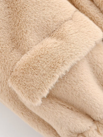 Women Clothing Furry Sleeveless Coat