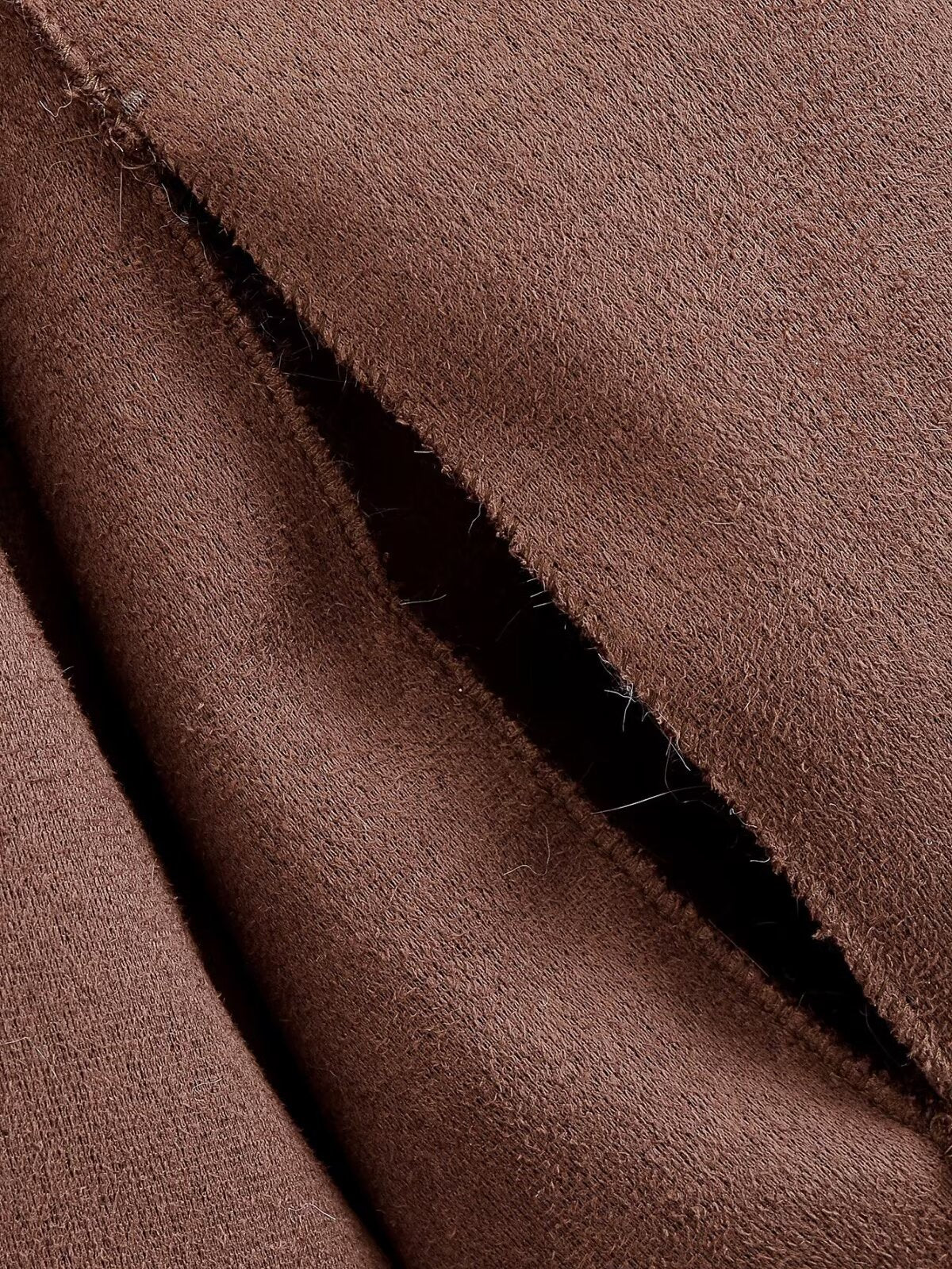 Women Clothing Furry Reversible Coat