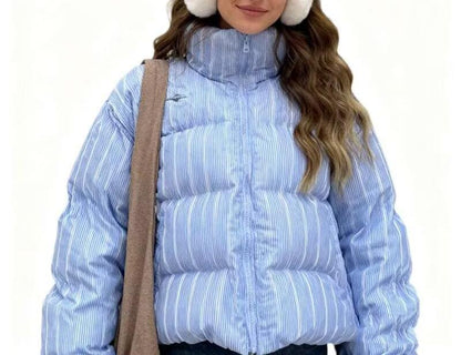 Imani Striped Cotton Jacket