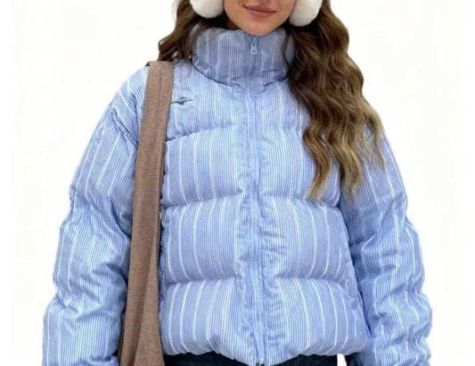 Imani Striped Cotton Jacket