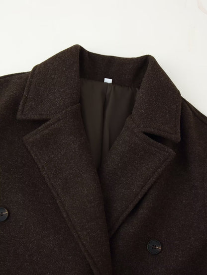 Roseline Long Woolen Coat
