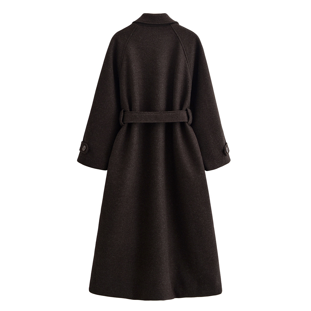 Manteau long en laine Marcelline