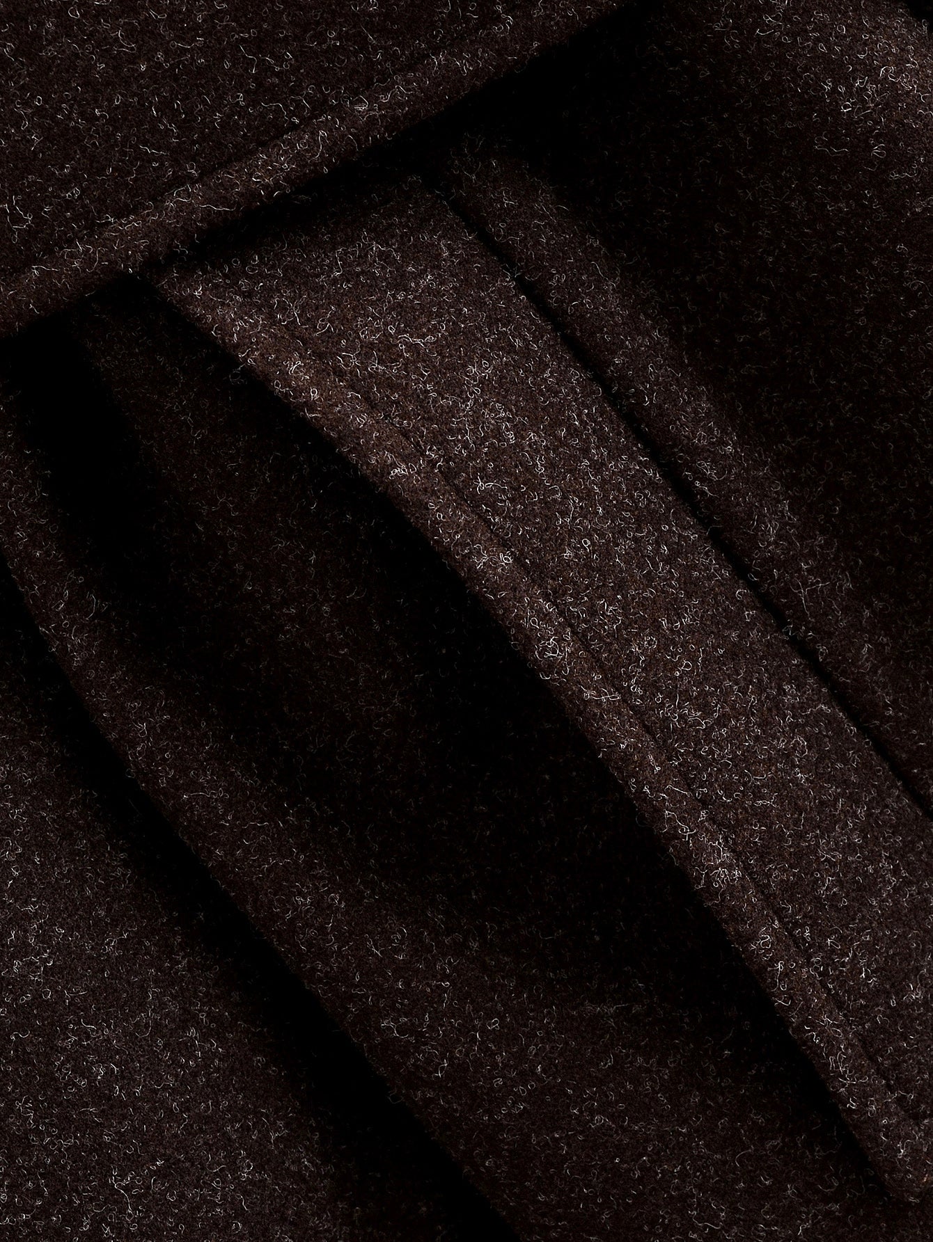 Manteau long en laine Marcelline