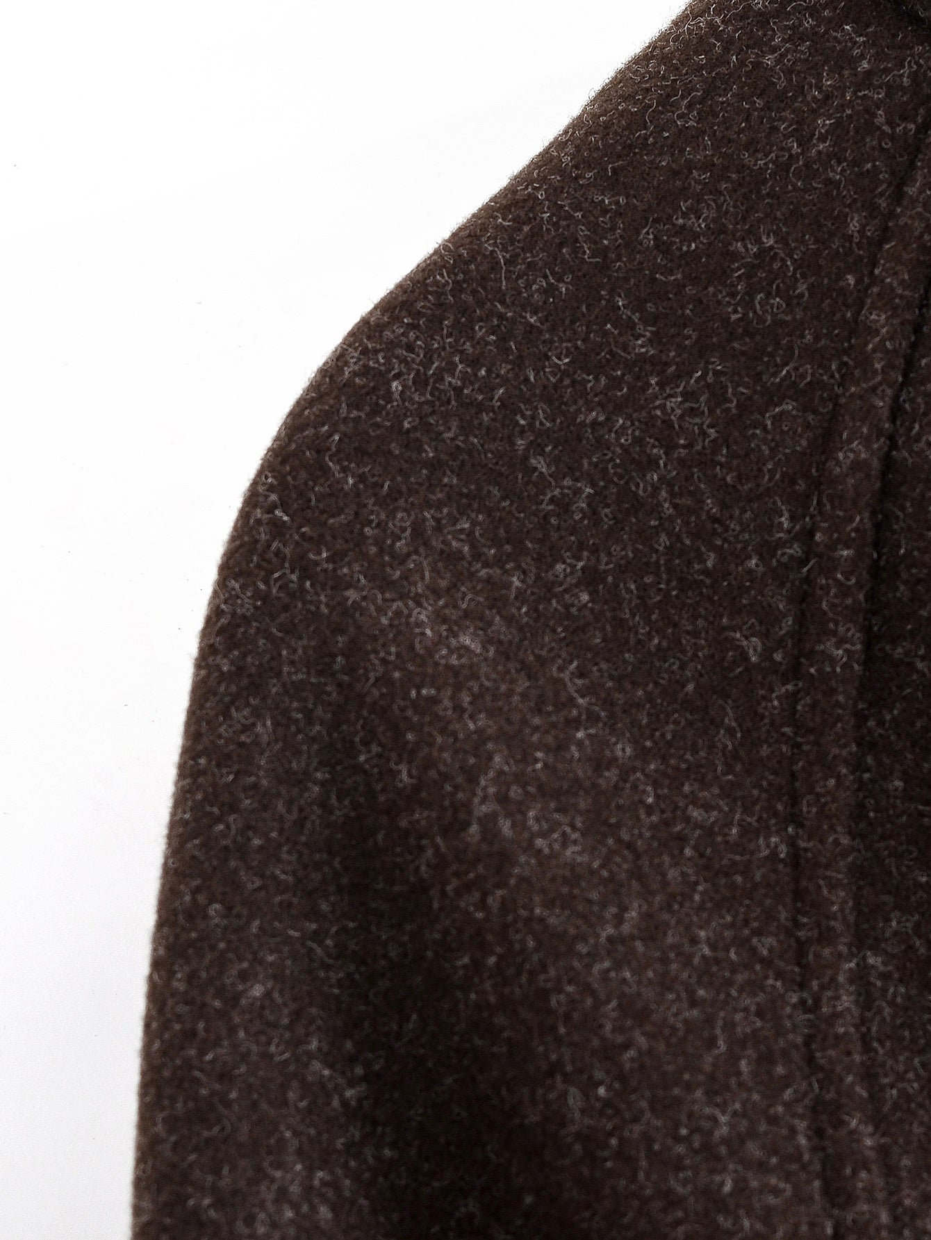 Manteau long en laine Marcelline