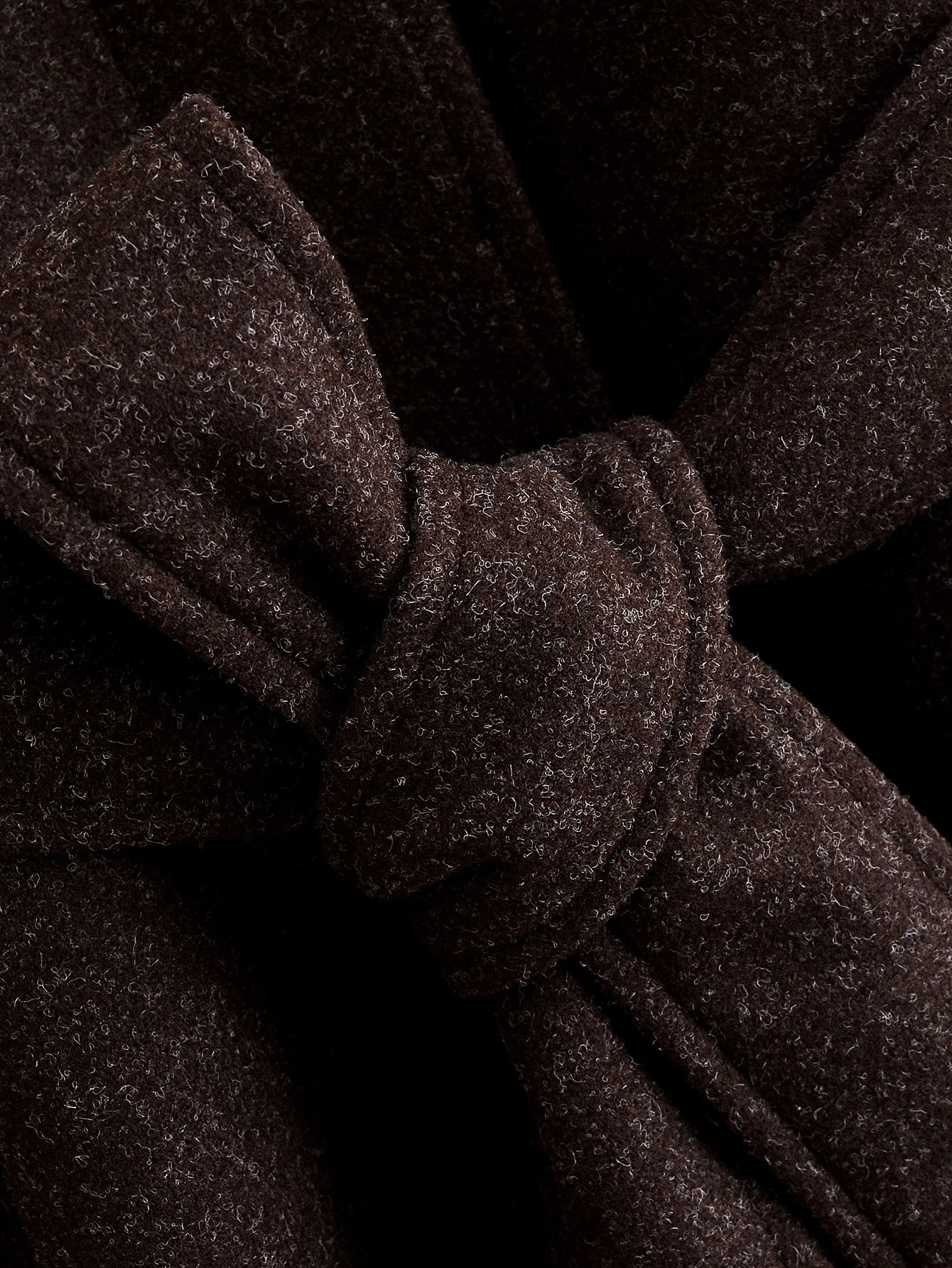 Manteau long en laine Marcelline