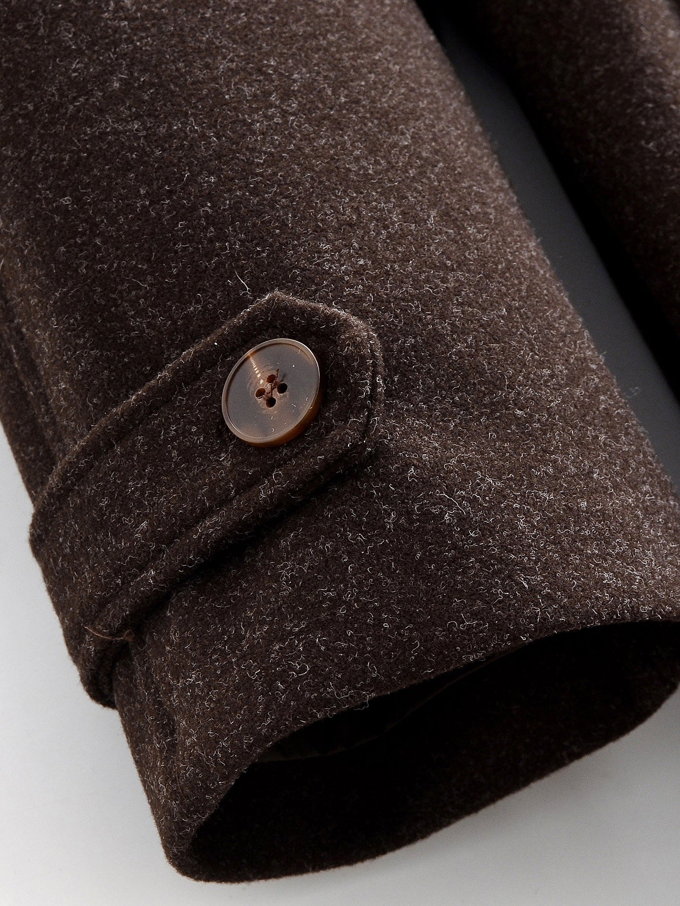 Manteau long en laine Marcelline
