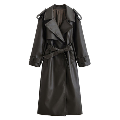 Coupe-vent Elara en similicuir