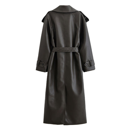 Coupe-vent Elara en similicuir