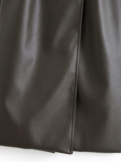 Coupe-vent Elara en similicuir