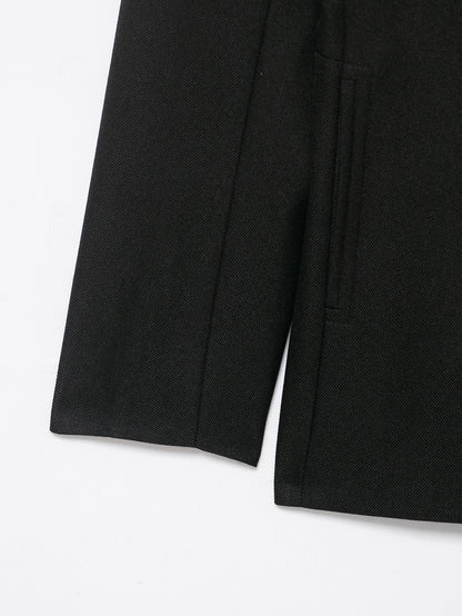 Marvelle Wool-Blend Double-Breasted Overcoat