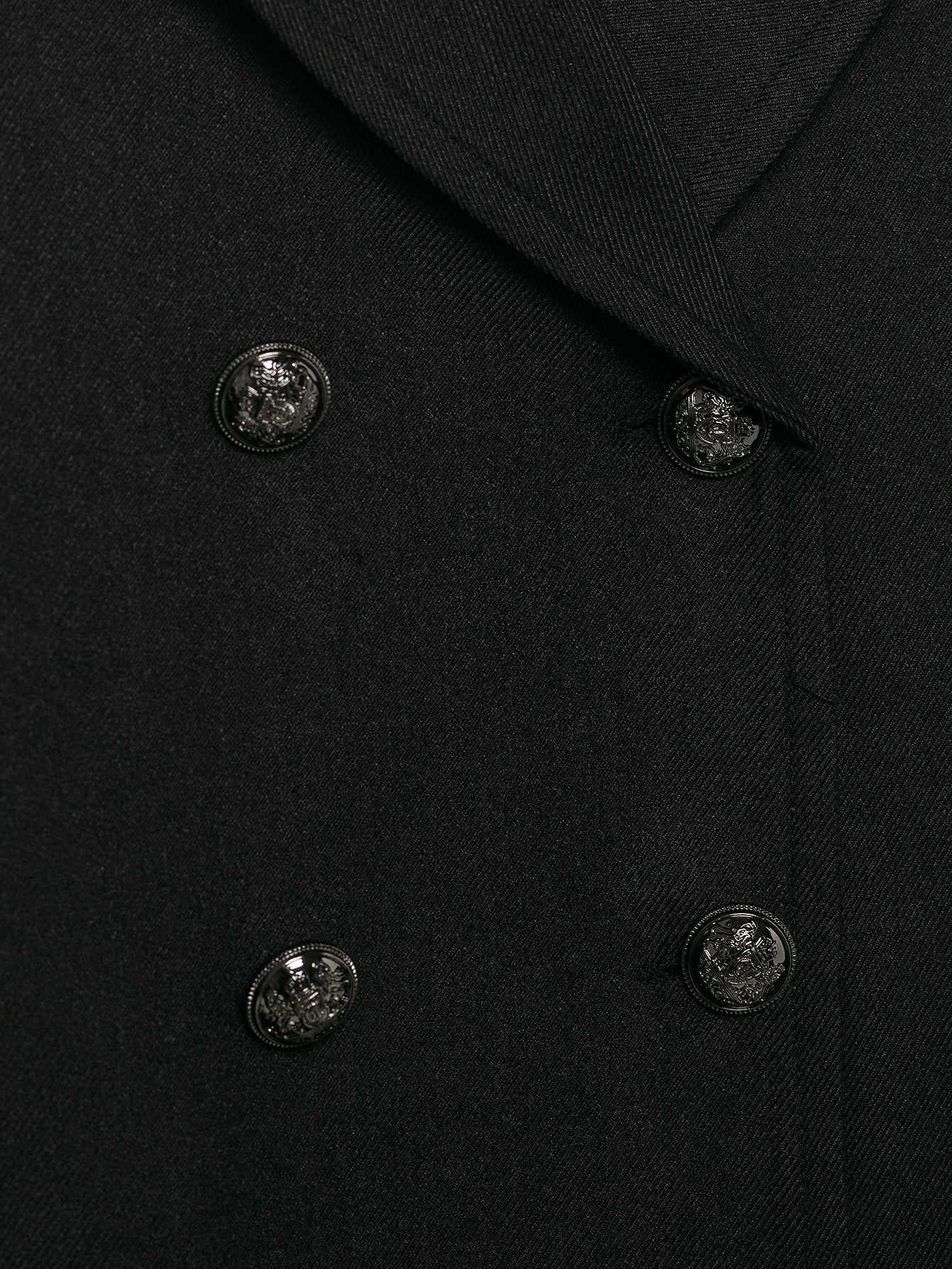 Marvelle Wool-Blend Double-Breasted Overcoat