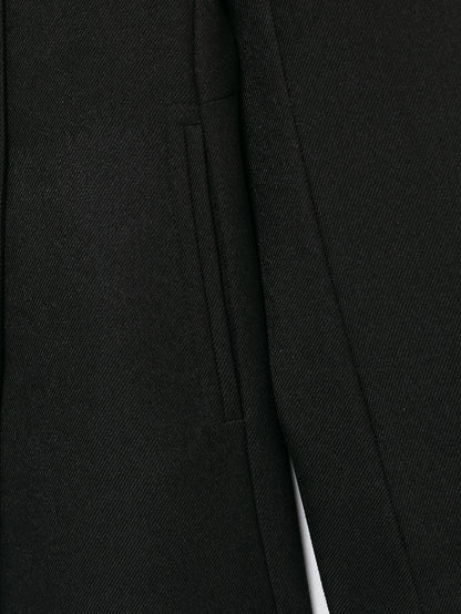 Marvelle Wool-Blend Double-Breasted Overcoat