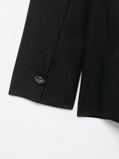 Marvelle Wool-Blend Double-Breasted Overcoat