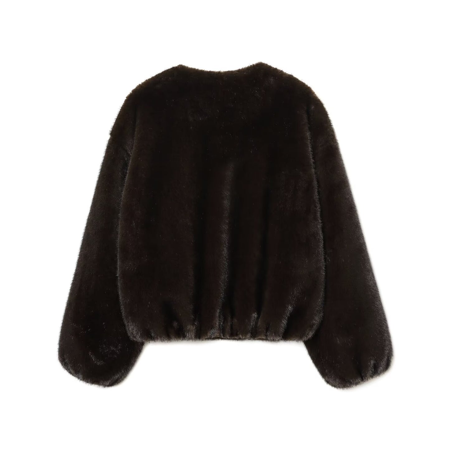 Adesina Faux Fur Bomber Jacket