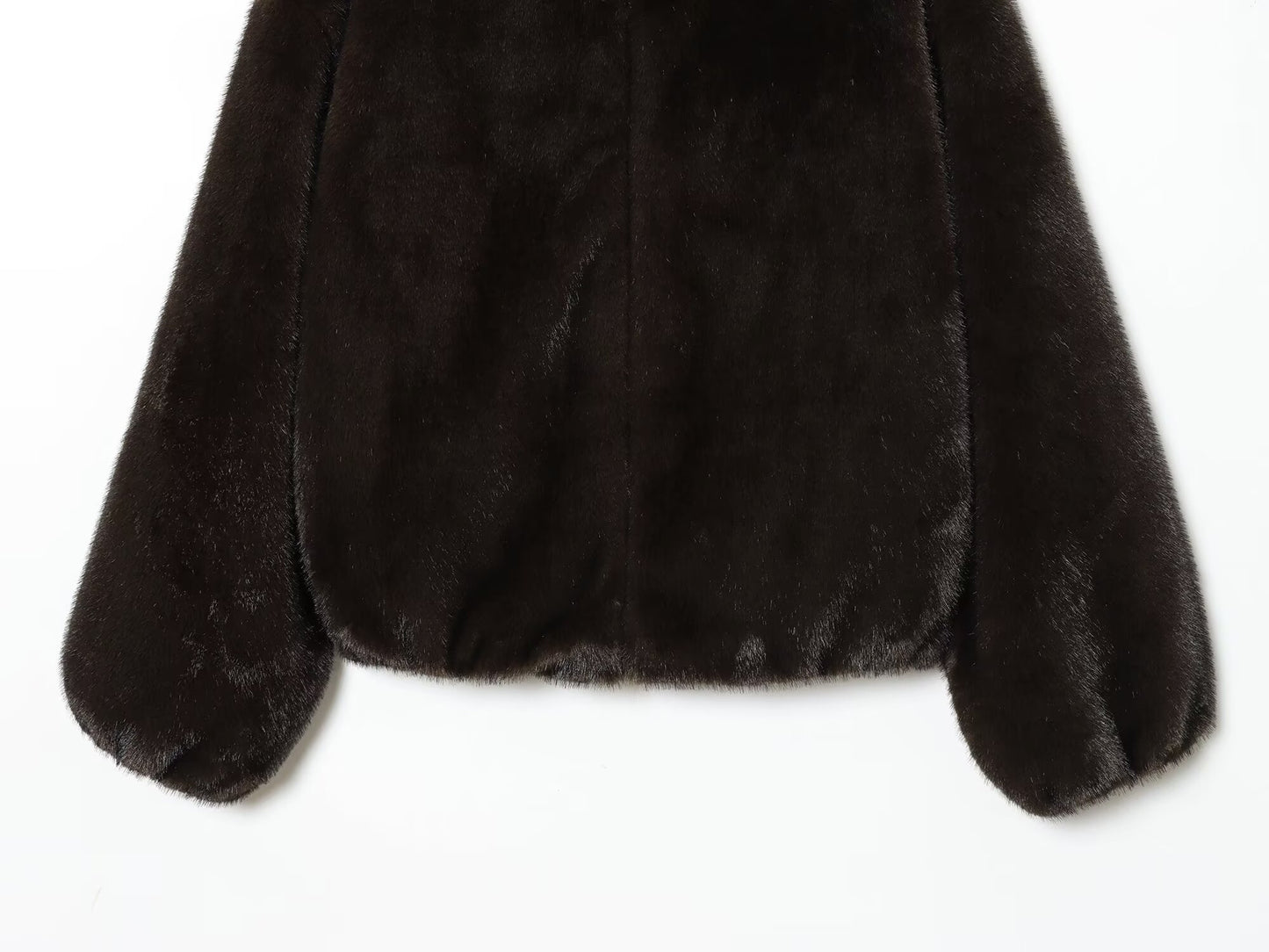 Adesina Faux Fur Bomber Jacket