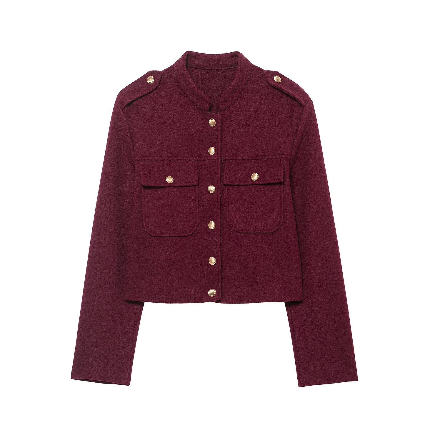 Elisse French Long-Sleeve Short Jacket