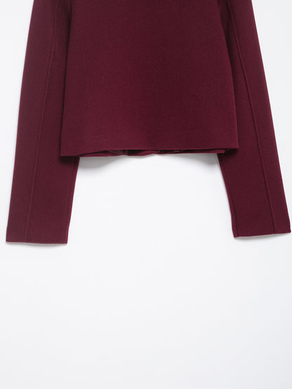Elisse French Long-Sleeve Short Jacket