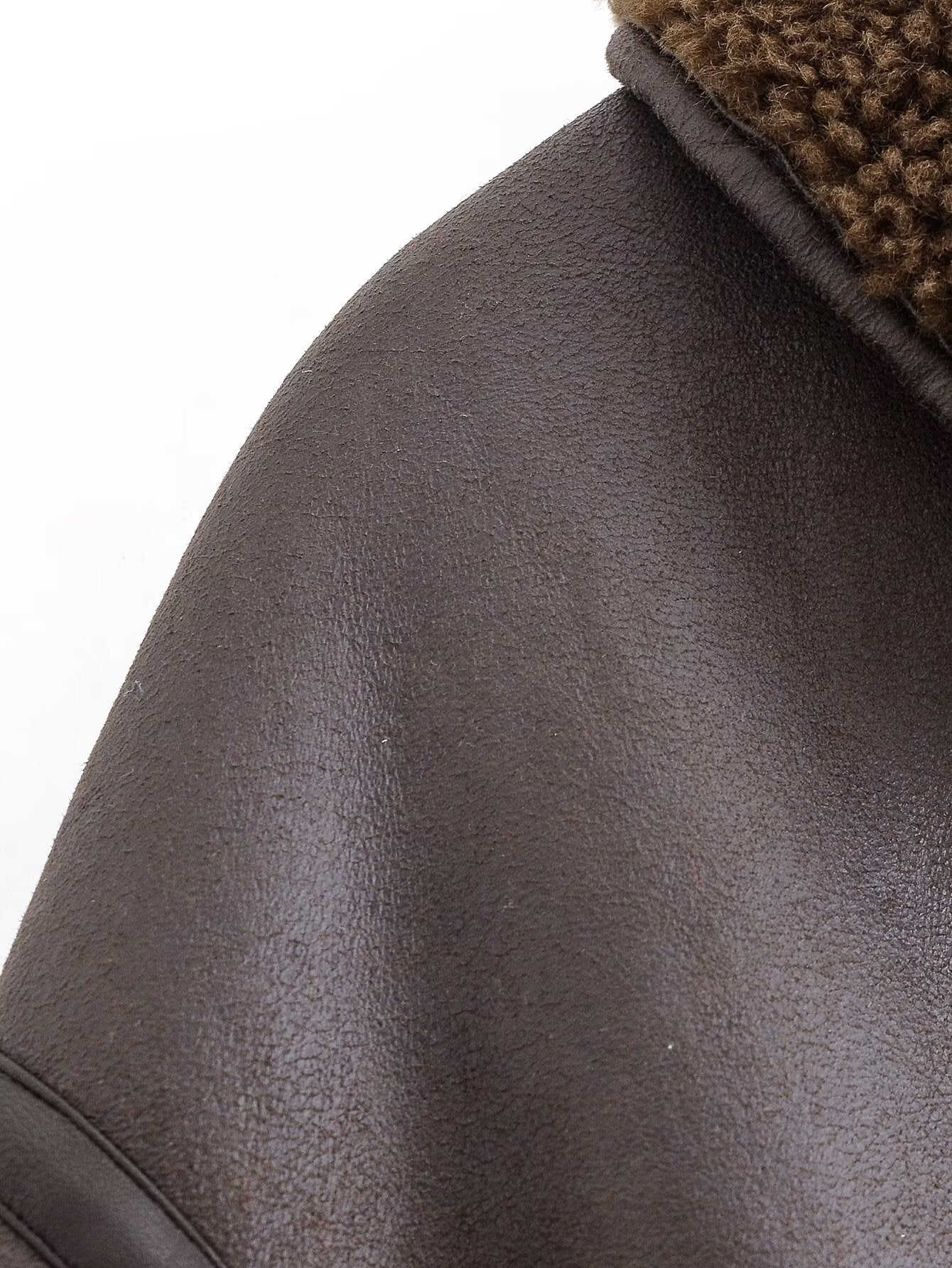 Veste réversible en laine d'agneau Marivelle