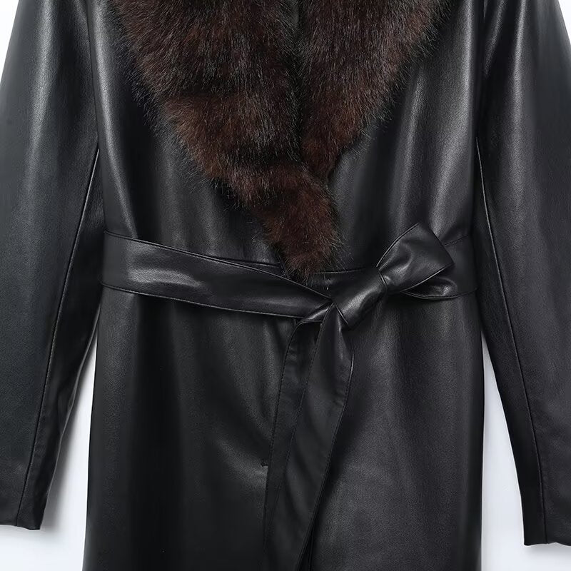 ZURI Faux Fur Grace Coat