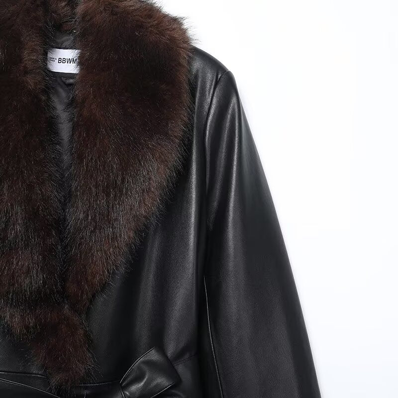 ZURI Faux Fur Grace Coat