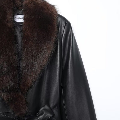 ZURI Faux Fur Grace Coat