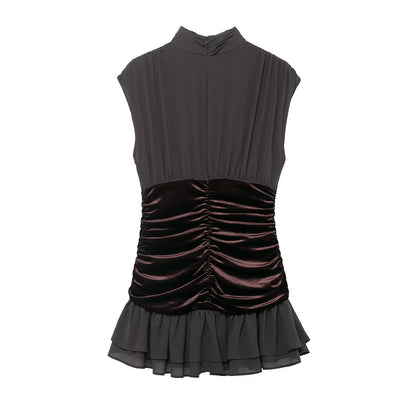 Zamora Velvet Short Dress