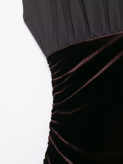 Zamora Velvet Short Dress
