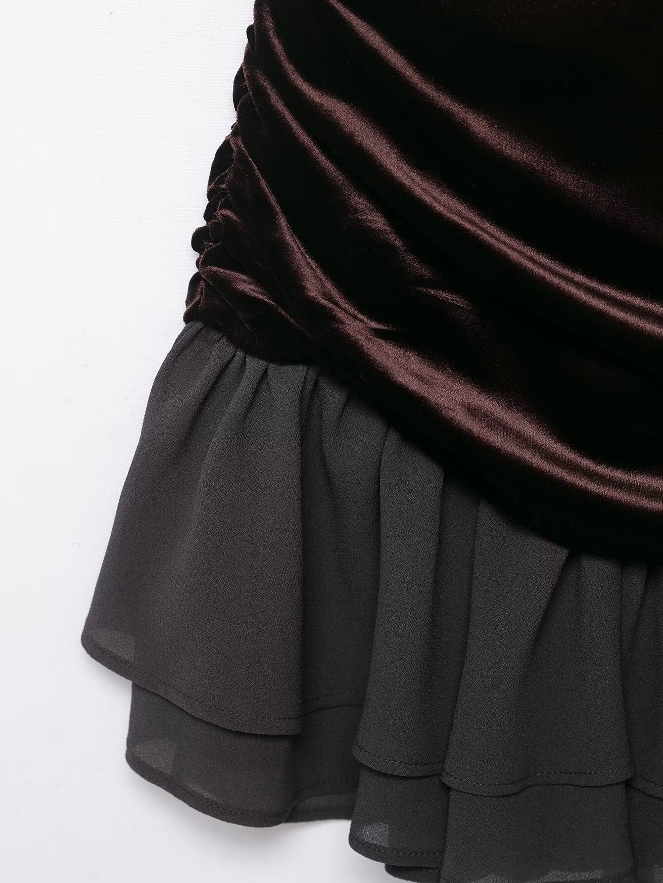 Zamora Velvet Short Dress