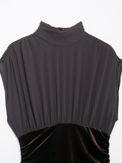 Zamora Velvet Short Dress