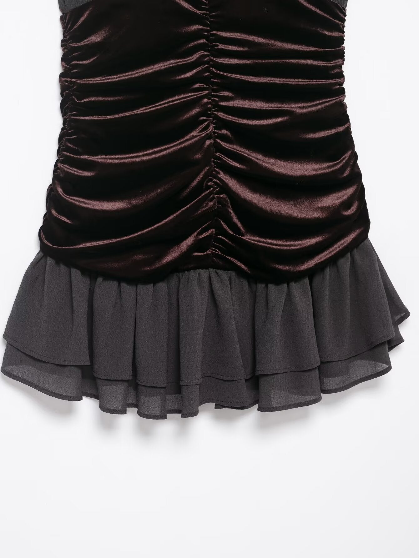 Zamora Velvet Short Dress